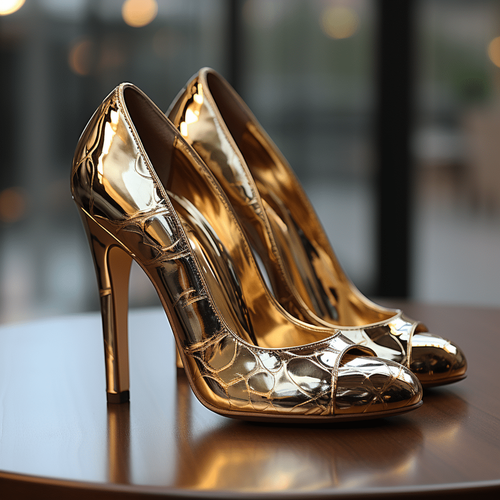 Gold Snake Stilettos - Strappy High Heels - Ankle Strap Heels - Lulus