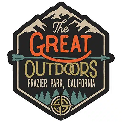 Frazier Park California The Great Outdoors Design Inch Vinyl Decal Sticker