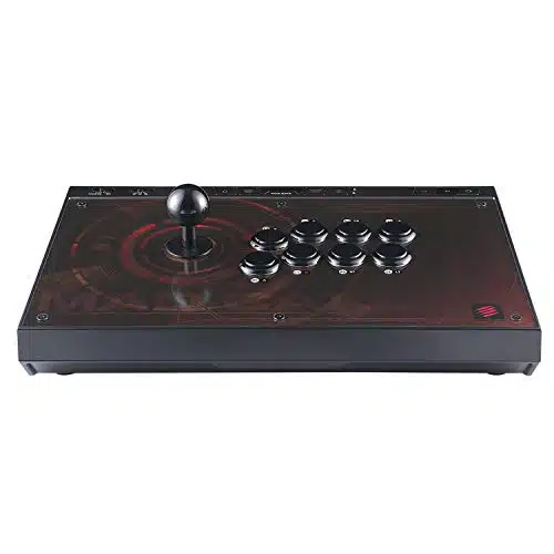 Mad Catz The Authentic EGO Arcade Fight Stick for PS, Xbox One, Nintendo Switch and PC (Windows Direct and X Input),Black