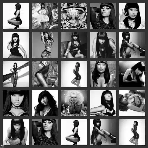 Prague Courtney XInch Nicki Minaj Sexy Star Poster Family Canvas Wall Print