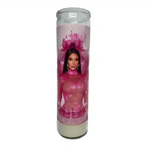 The Luminary Kim Kardashian Saint Prayer Candle