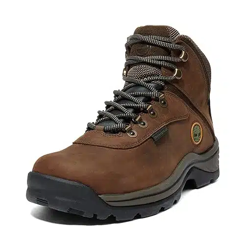 Timberland Men's White Ledge Mid Waterproof Hiking Boot, Dark Brown,