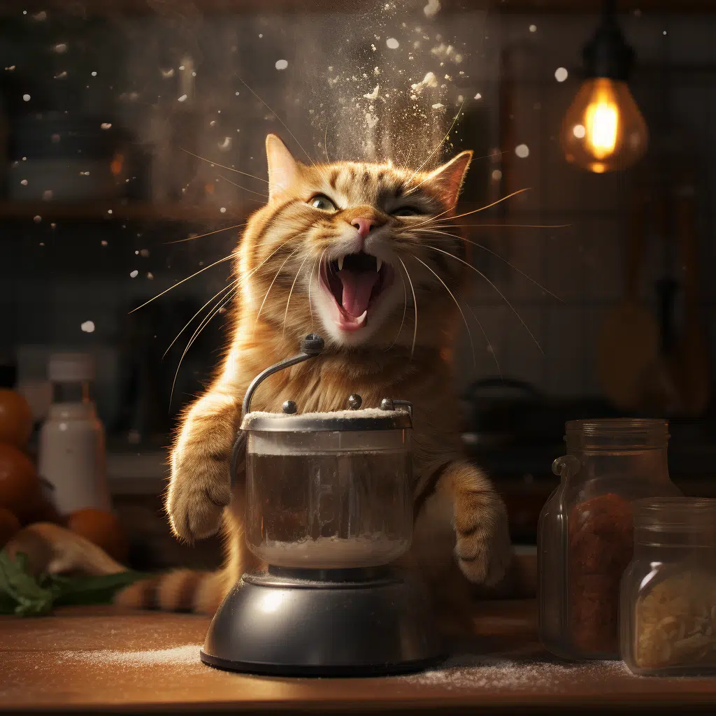 cat blender video