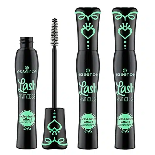 essence  Lash Princess False Lash Effect Mascara (Pack of )  Smudgeproof Volume & Length  Cruelty Free & Paraben Free