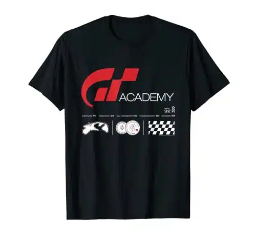 Gran Turismo Logo With Icons T Shirt