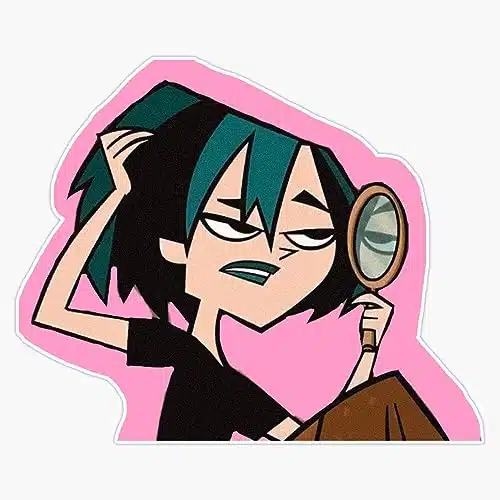 Gwen Total Drama Sticker Vinyl Waterproof Sticker Decal Car Laptop Wall Window Bumper Sticker