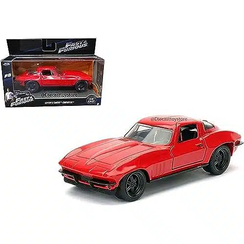 JADA Fast & Furious Letty's Chevy Corvette Die cast Car, Toys for Kids and Adults