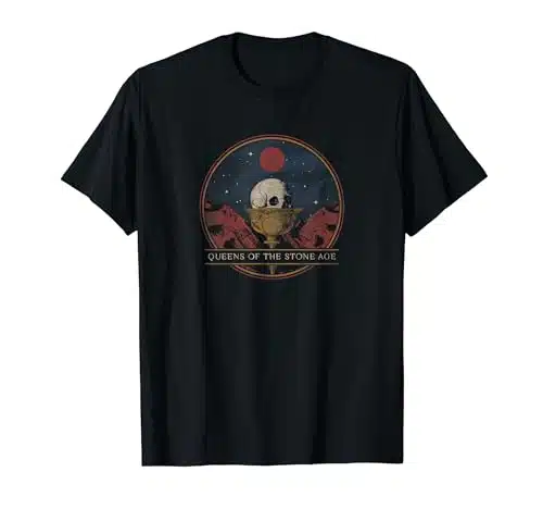 Queens of the Stone Age Skull T Shirt T Shirt