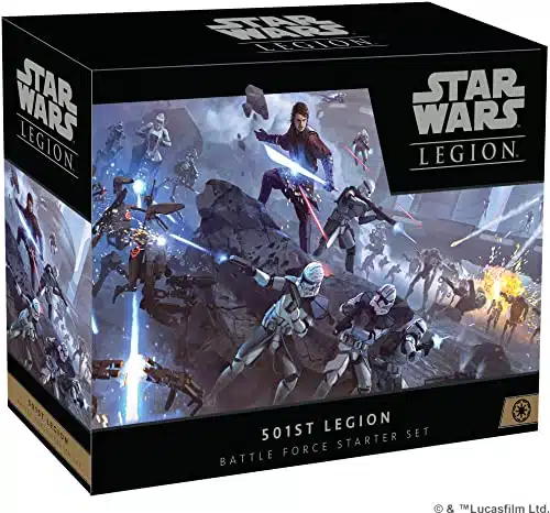 Star Wars Legion st Legion Expansion  Two Player Miniatures Battle Strategy Game for Adults & Teens  Ages +  Average Playtime Hours  Made by Atomic Mass Games, Multicolor (SWL