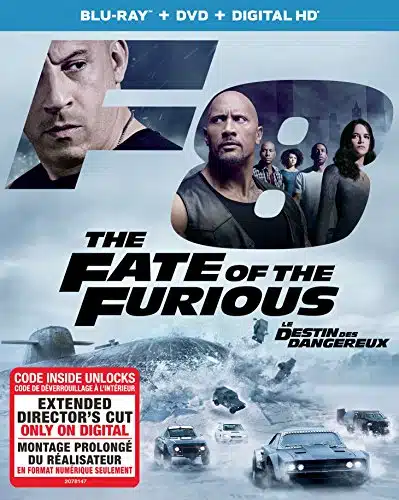 The Fate of the Furious (Blu ray + DVD)