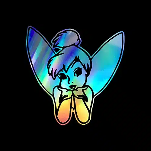 Tinker Bell Decal Vinyl Sticker Auto Car Truck Wall Laptop  Holographic  x