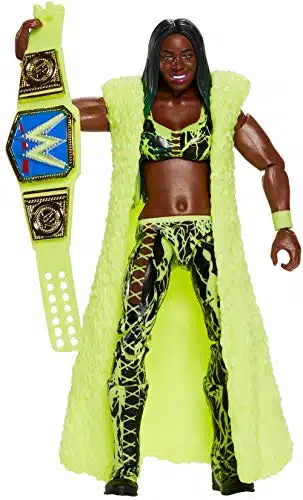 WWE MATTEL Naomi Elite Series #Deluxe Action Figure with Realistic Facial Detailing, Iconic Ring Gear & Accessories