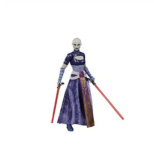 STAR WARS The Black Series Asajj Ventress Toy Inch Scale The Clone Wars Collectible Action Figure, Toys for Kids Ages and Up